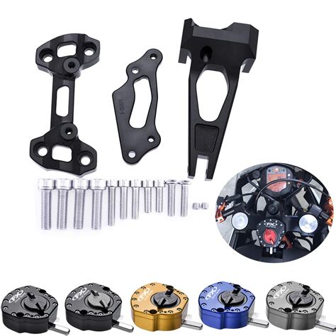 cnc steering bracket mounting kit|Steering Damper with Mounting Bracket Kit .